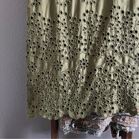 Like New SEA New York Elodie Windbreaker, Army - Picture 9 of 10